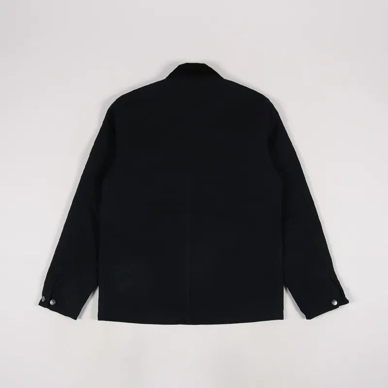 Carhartt WIP Michigan Coat Black Dearborn Canvas-2