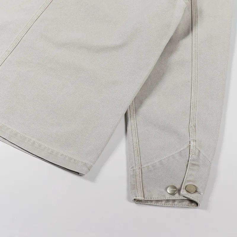 Carhartt WIP Michigan Coat Dusty Hamilton Brown Faded-6