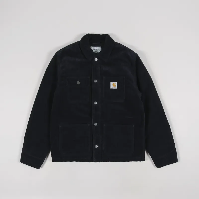 Carhartt WIP Michigan Coat Dark Navy Coventry Corduroy