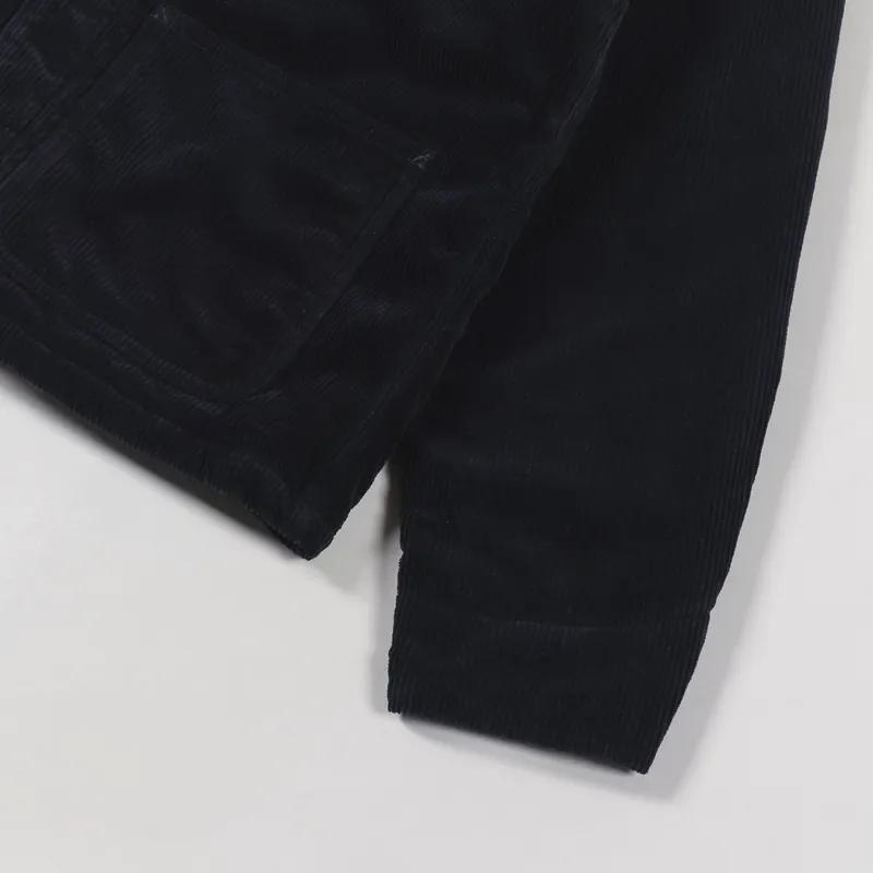 Carhartt WIP Michigan Coat Dark Navy Coventry Corduroy-6