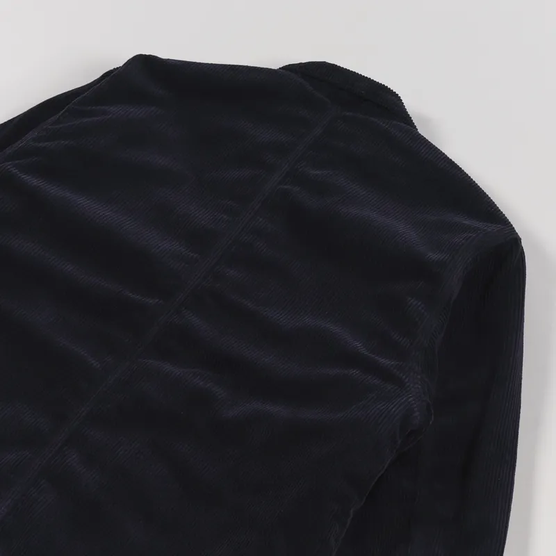 Carhartt WIP Michigan Coat Dark Navy Coventry Corduroy-5