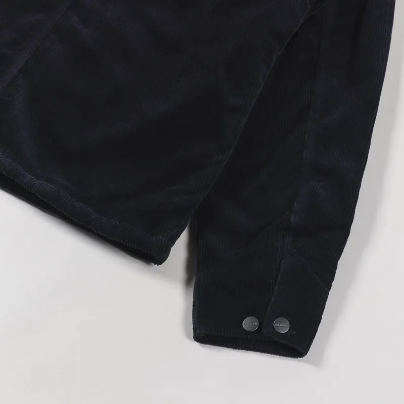 Carhartt WIP Michigan Coat Dark Navy Coventry Corduroy-7