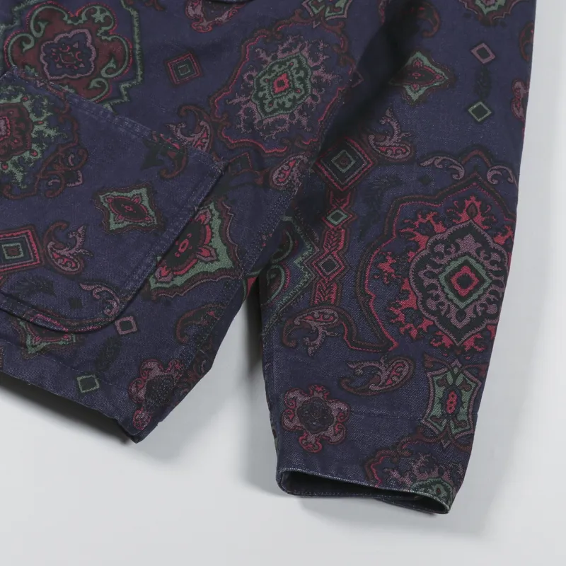 Carhartt WIP Mens Michigan Coat Dark Navy Multi Verse Black