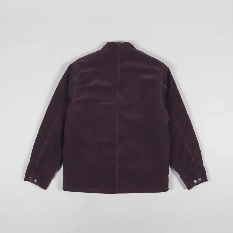 Carhartt WIP Michigan Coat Dark Plum Ford Corduroy-2