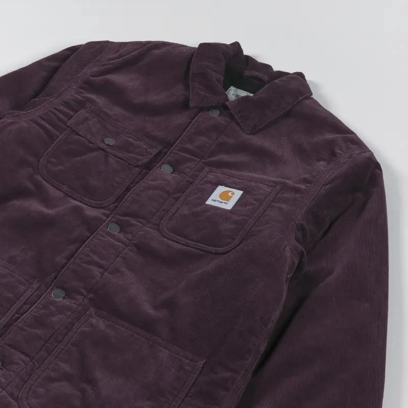 Carhartt ミシガンコート カーハート　パープル Carhartt WIP Mens Michigan Coat Dark Plum Ford Corduroy Jacket