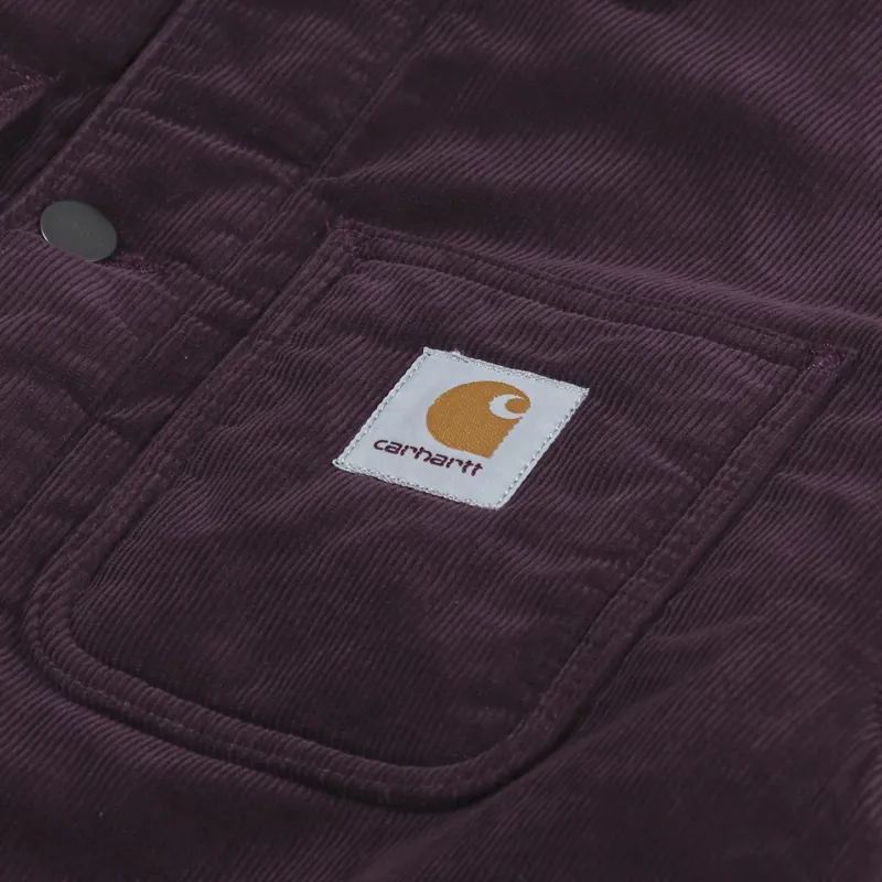 Carhartt WIP Michigan Coat Dark Plum Ford Corduroy-7