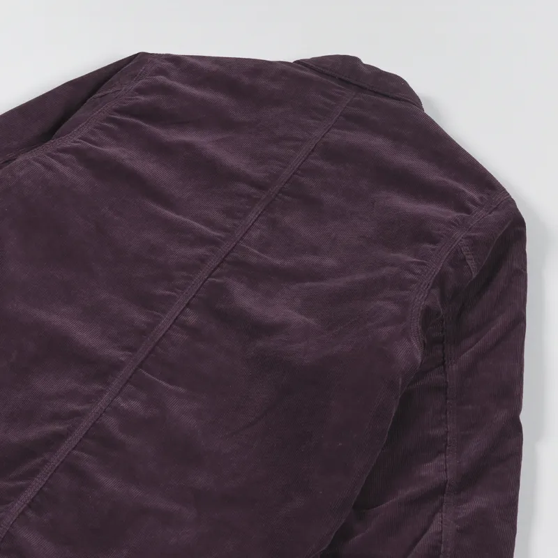 Carhartt WIP Michigan Coat Dark Plum Ford Corduroy-5
