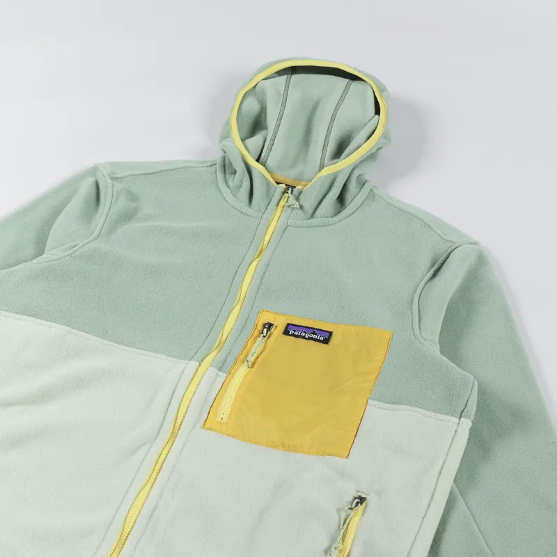 Patagonia Microdini Fleece Hoody Salvia Green-3
