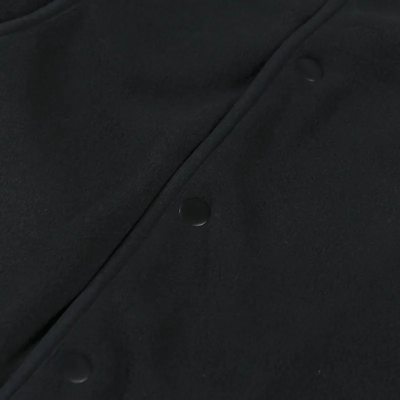 CG Purple Mountain Observatory Micro Fleece Cardigan Black-4