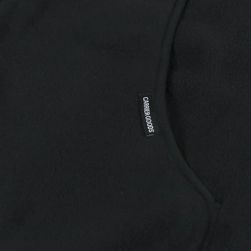 CG Purple Mountain Observatory Micro Fleece Cardigan Black-5