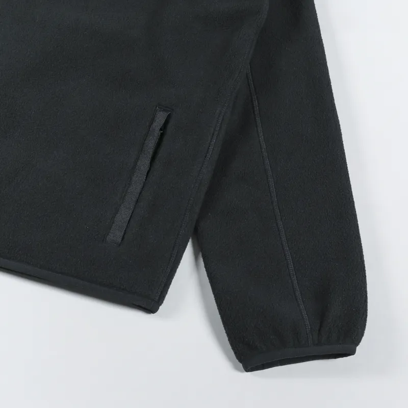 CG Purple Mountain Observatory Micro Fleece Cardigan Black-9