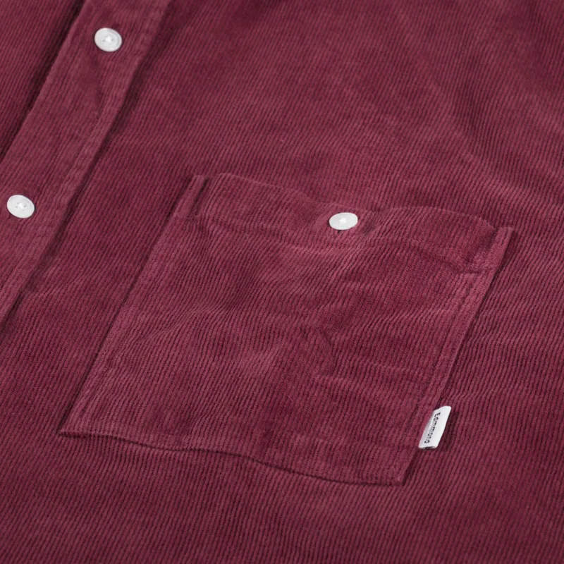 Edmmond Studios Microcord Shirt Brick-7