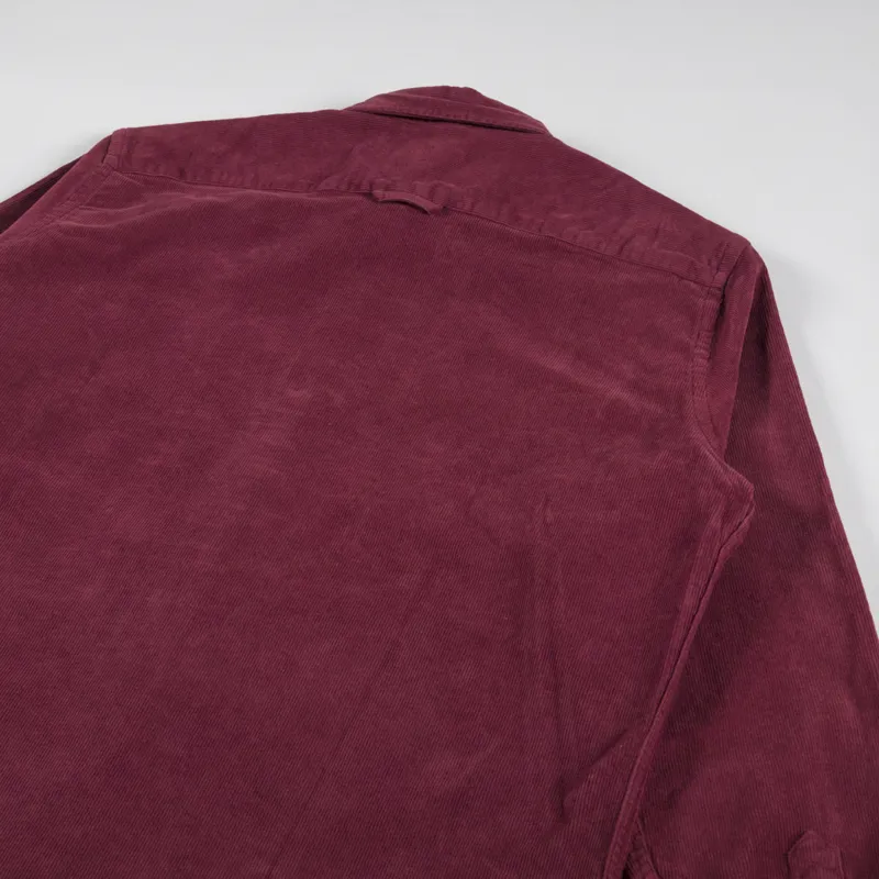 Edmmond Studios Microcord Shirt Brick-3