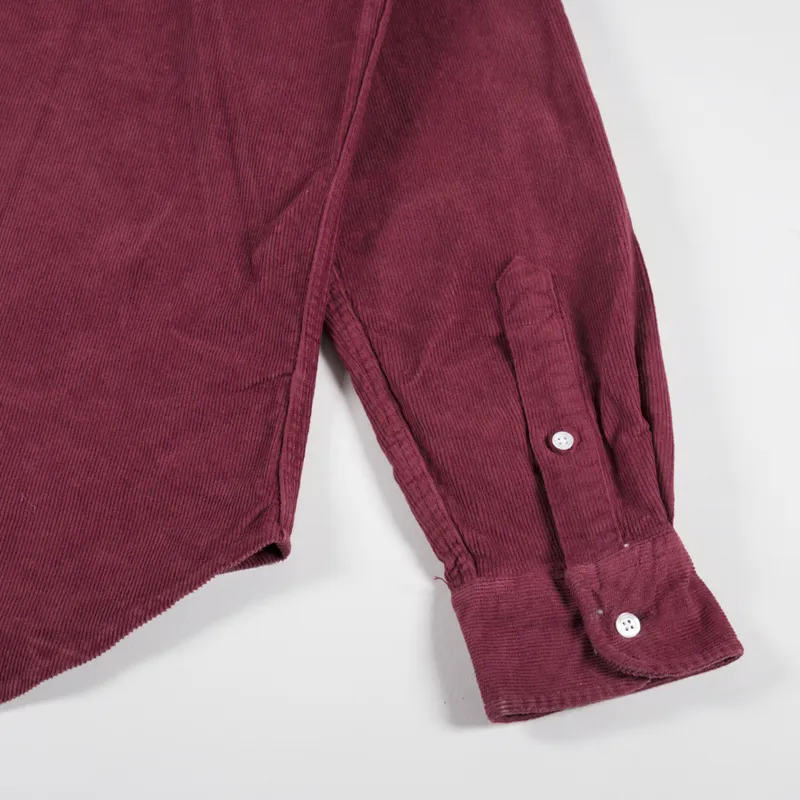 Edmmond Studios Microcord Shirt Brick-4