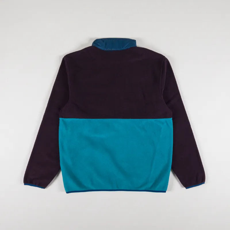 Patagonia Microdini Half Zip Fleece Pullover Belay Blue-1