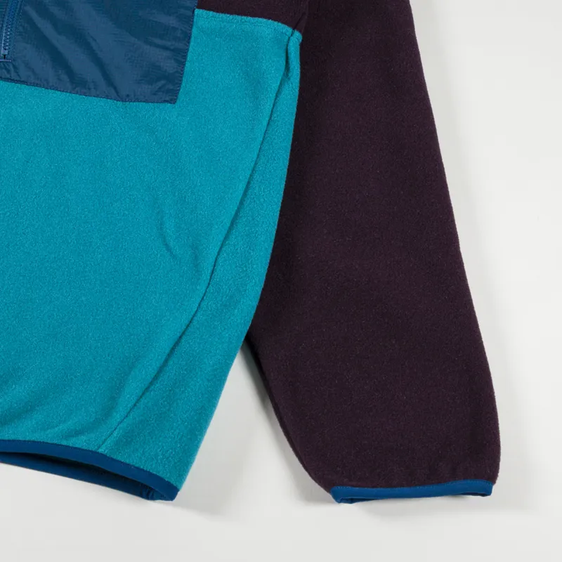 Patagonia Microdini Half Zip Fleece Pullover Belay Blue-5