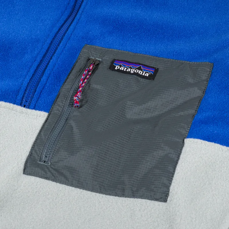 Patagonia Microdini Half Zip Fleece Pullover Sleet Green-4