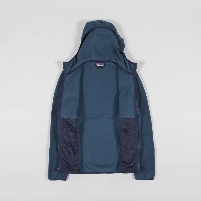 Patagonia Microdini Fleece Hoody Tidepool Blue-1