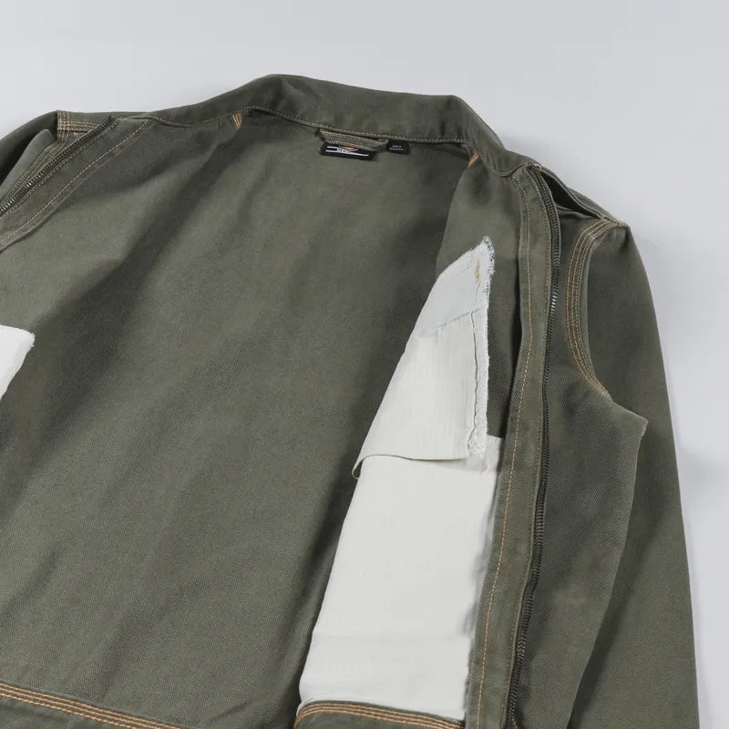 Dickies Madras Duck Canvas Jacket SW Military Green-6