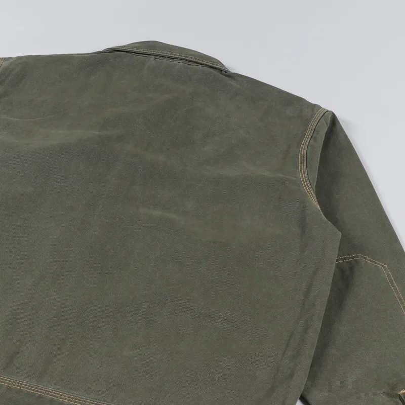 Dickies Madras Duck Canvas Jacket SW Military Green-7