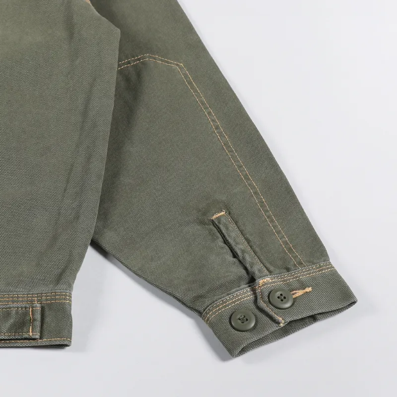 Dickies Madras Duck Canvas Jacket SW Military Green-8