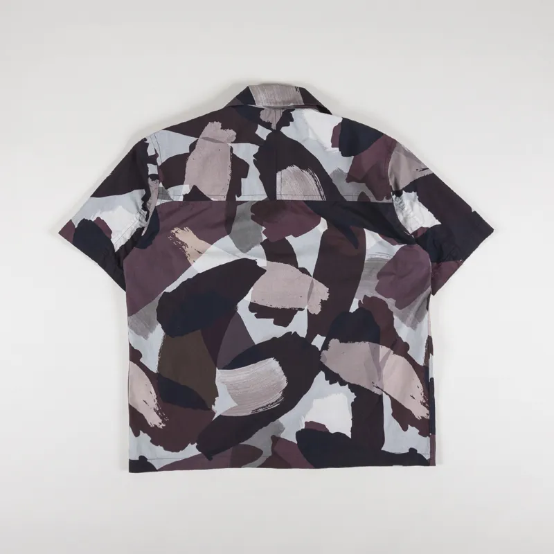 Norse Projects Mads Relaxed Camo Shirt Espresso-1