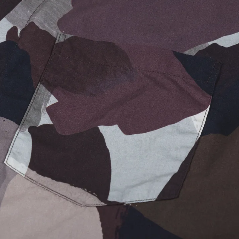 Norse Projects Mads Relaxed Camo Shirt Espresso-6