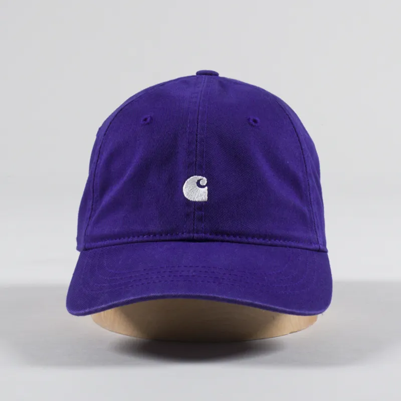 Carhartt WIP Madison Logo Cap Cassis Wax-2
