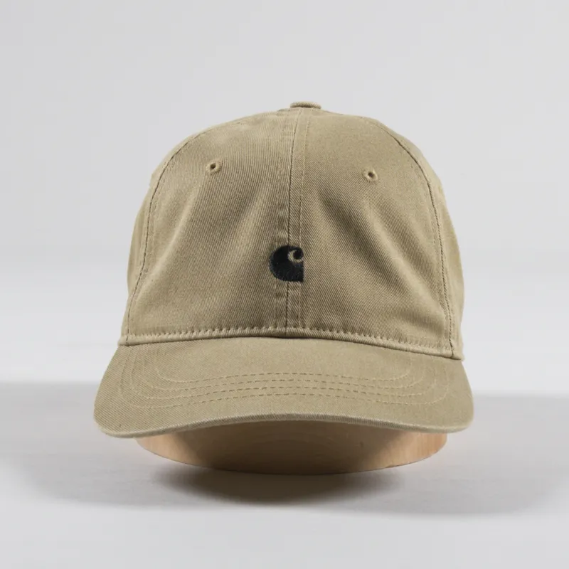 Carhartt WIP Madison Logo Cap Leather Black-2