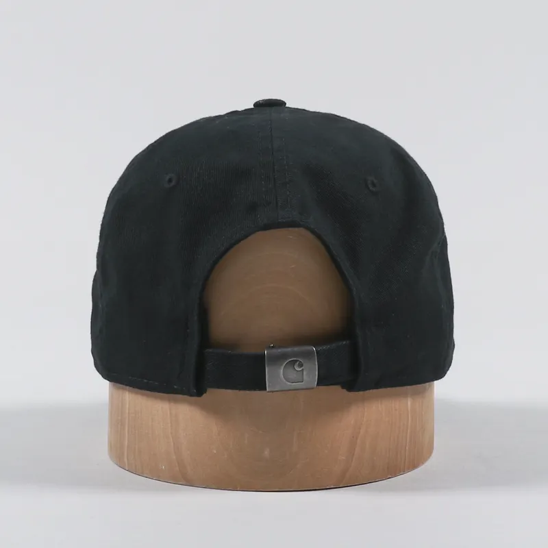 Carhartt WIP Madison Logo Cap Black Wax-3