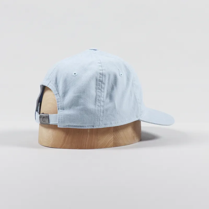 Carhartt WIP Madison Logo Cap Frosted Blue Icy Water-1