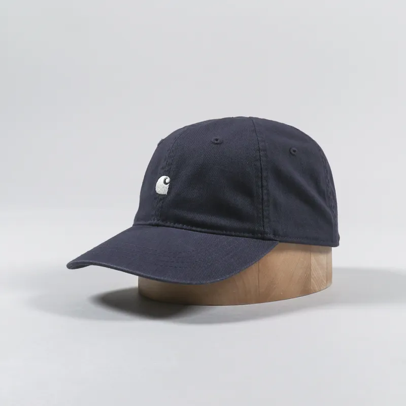 Carhartt WIP Madison Logo Cap Dark Navy Wax