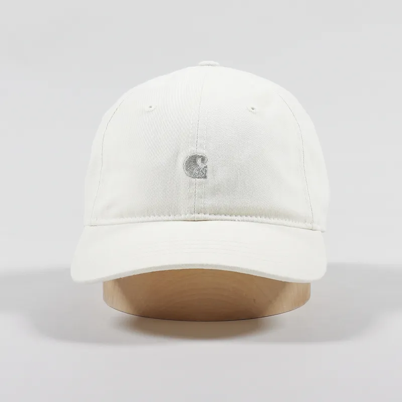 Carhartt WIP Madison Logo Cap Natural Wall-1