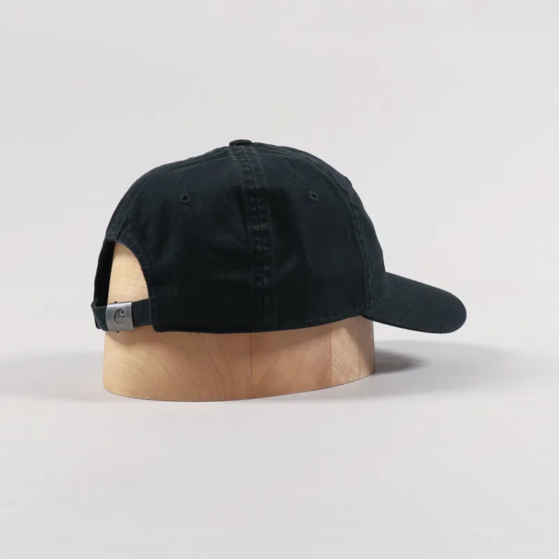 Carhartt WIP Madison Logo Cap Black White-1