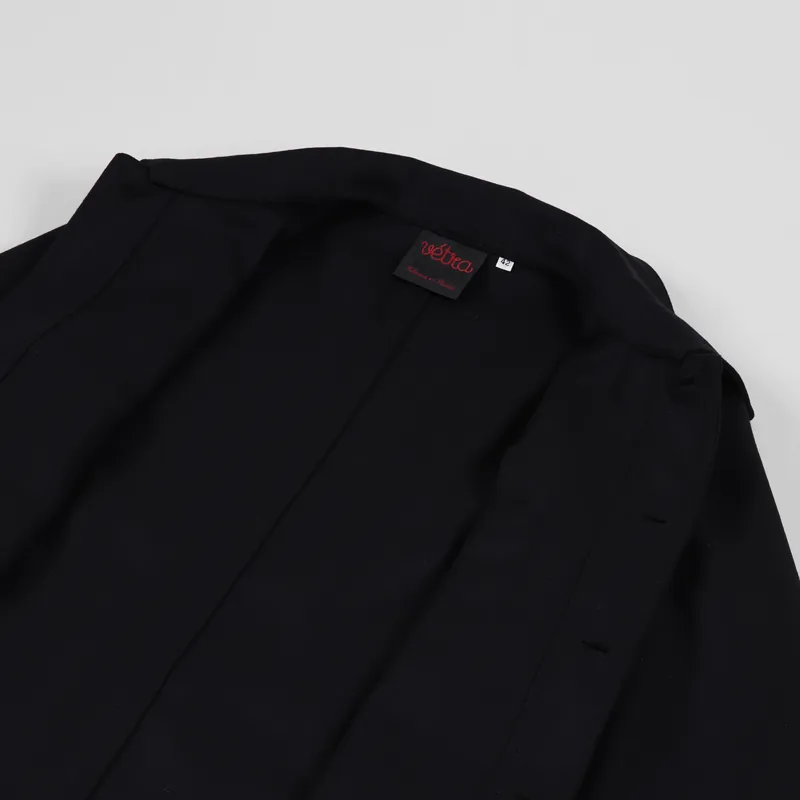 Honnete black melton wool jacket France製 - メルカリ