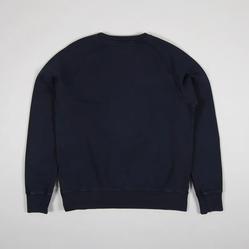 Nudie Jeans Melvin NJCO Circle Sweat Navy-1