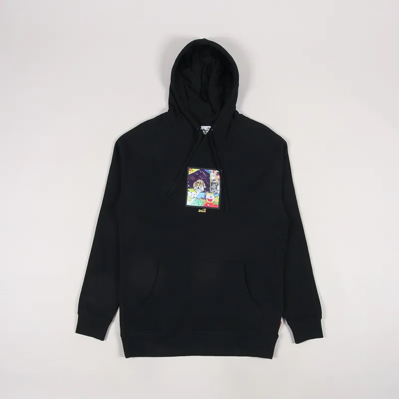 Snack Skateboards Memo Book Hoodie Black