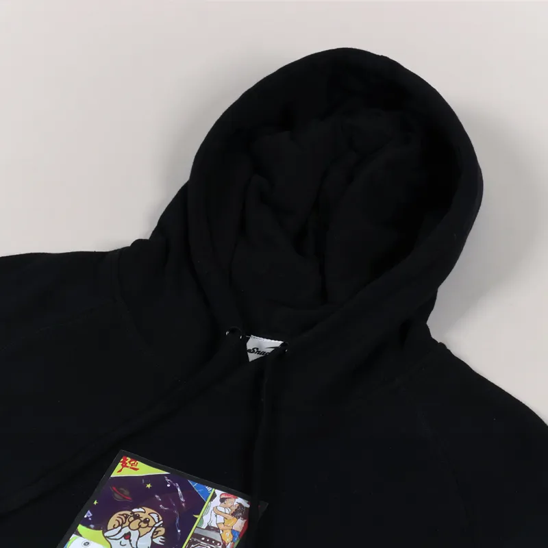 Snack Skateboards Memo Book Hoodie Black-6