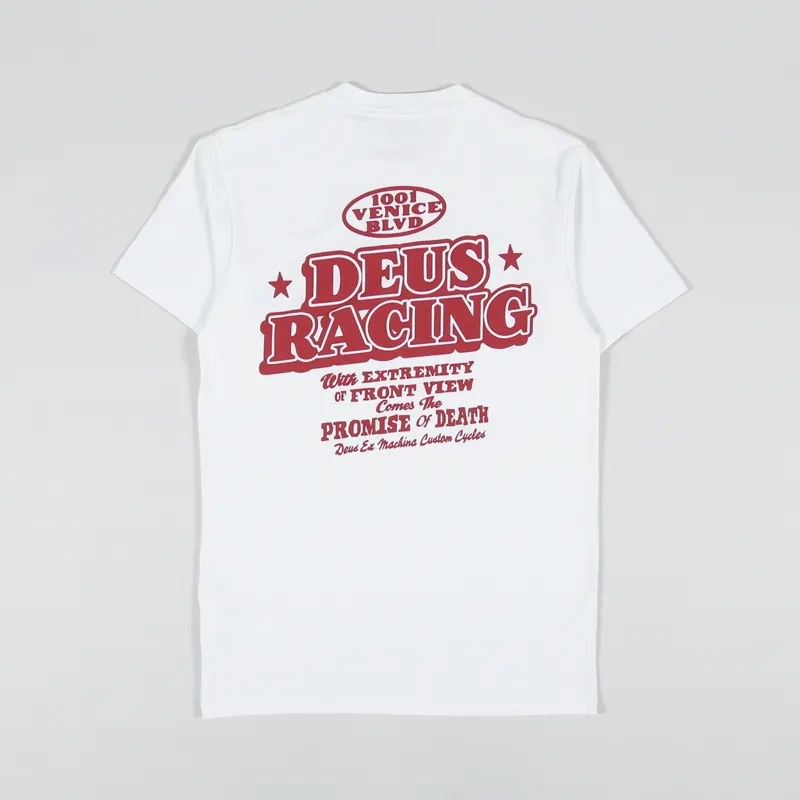 Deus Ex Machina Memphis T Shirt Vintage White