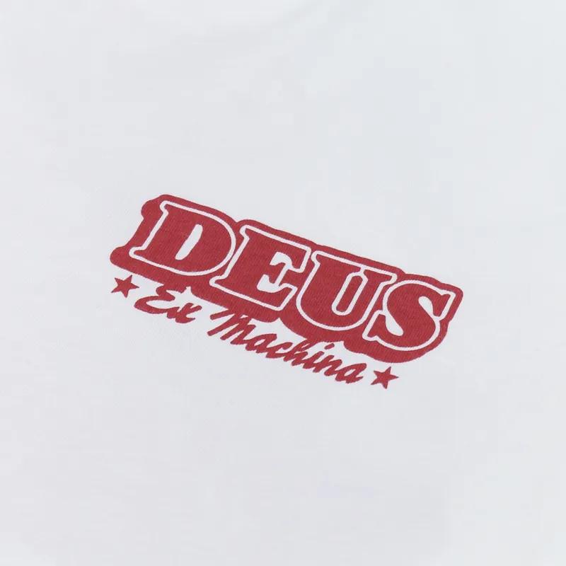 Deus Ex Machina Memphis T Shirt Vintage White-5