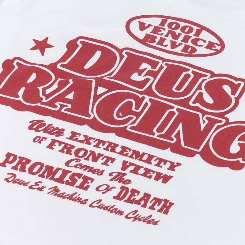 Deus Ex Machina Memphis T Shirt Vintage White-4