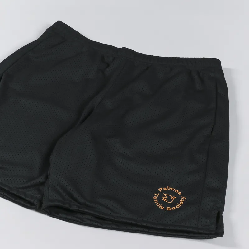 Palmes Tennis Society Meshy Shorts Black-2