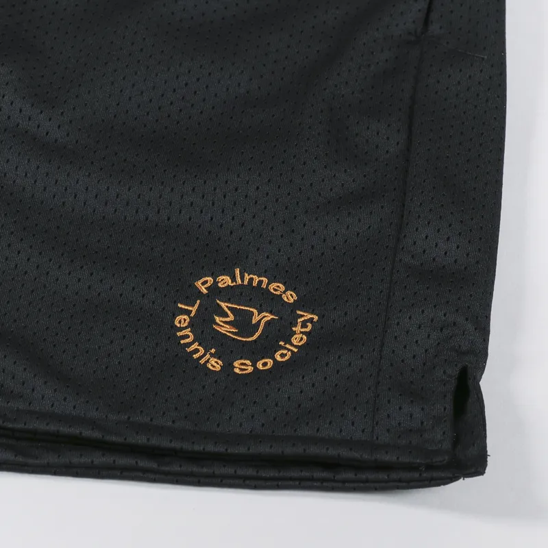 Palmes Tennis Society Meshy Shorts Black-4