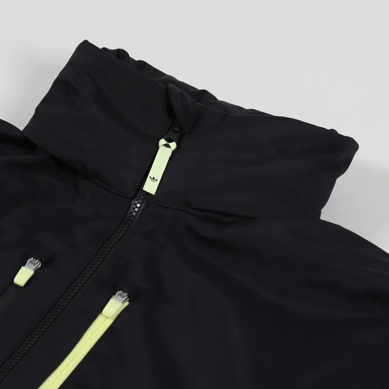 Adidas Skateboarding Metropolitan Jacket Black Real Magenta Yellow-11