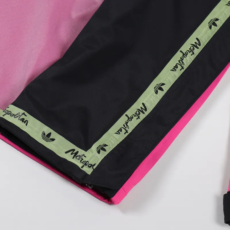 Adidas Skateboarding Metropolitan Jacket Black Real Magenta Yellow-7