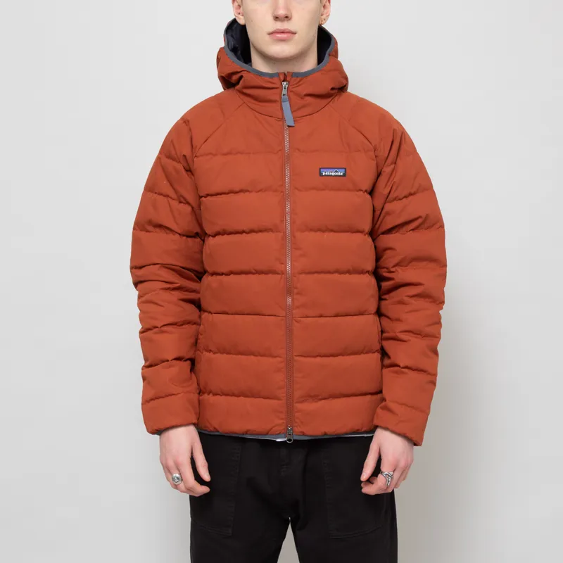 Patagonia Cotton Down Jacket Burnished Red