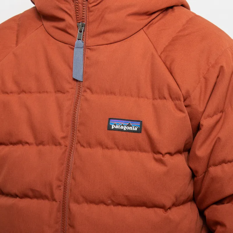Patagonia Cotton Down Jacket Burnished Red-6