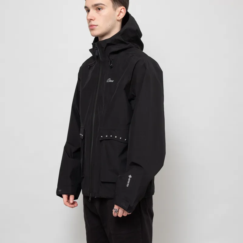Adidas Skateboarding x Dime Mens Stud GORE-TEX Jacket Black