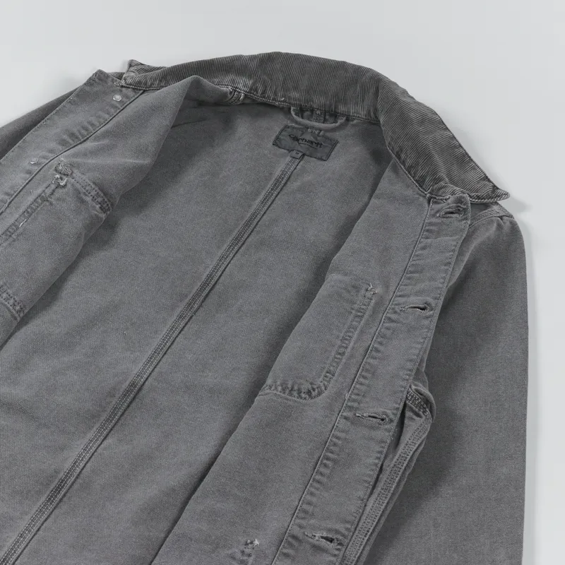 Carhartt WIP Michigan Coat Black Faded-7