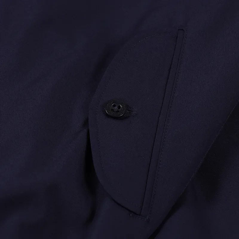 Fred Perry Reissues Made In England Harrington Jacket Navy Blue